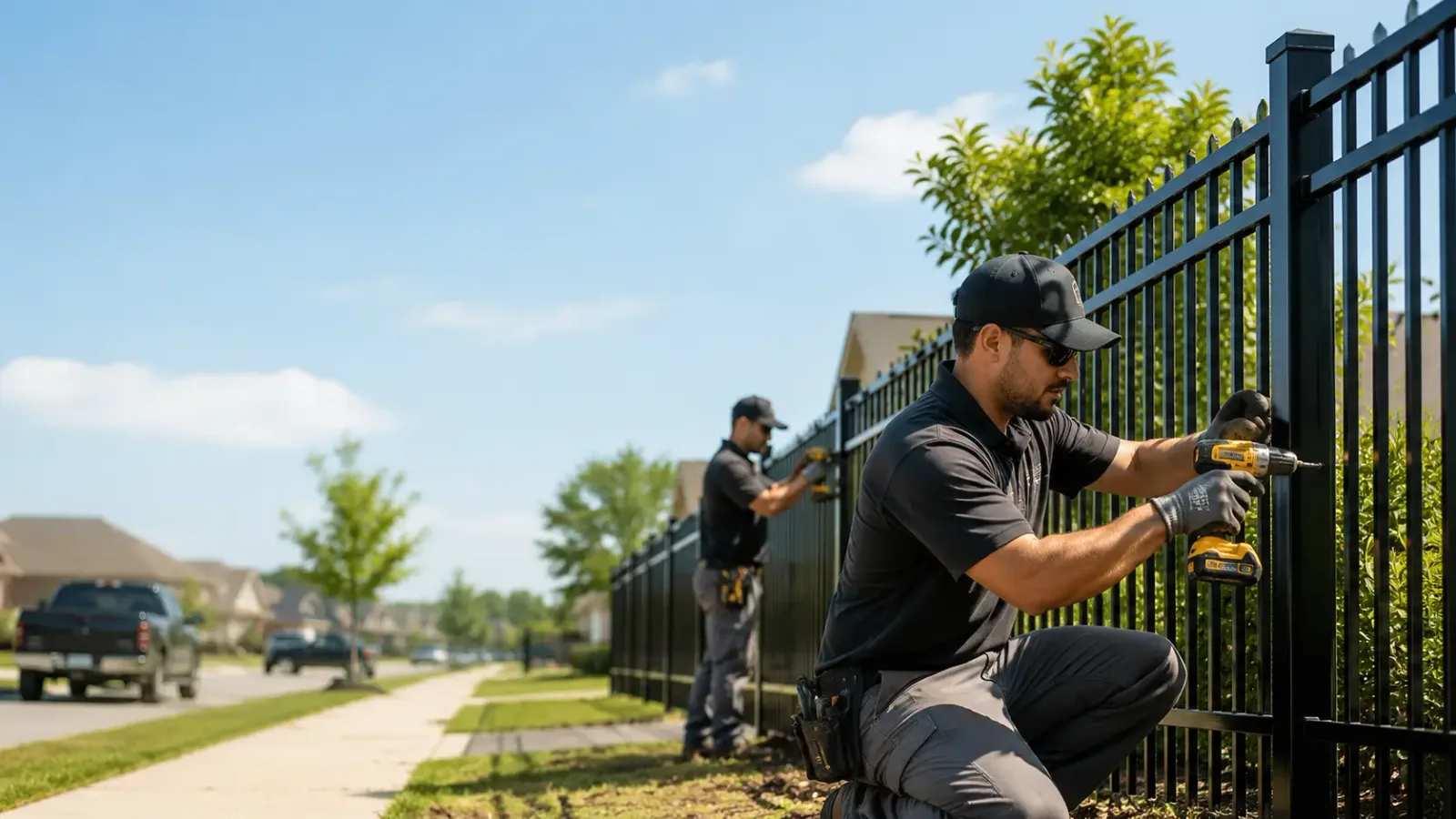 Metal Fence Installation in Barnesville, OH